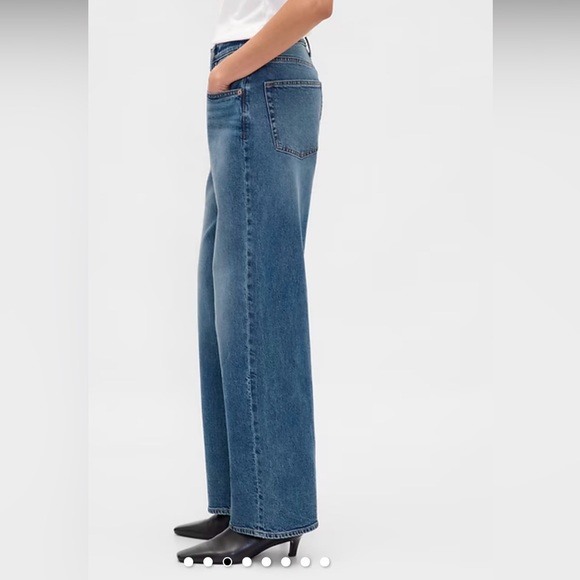 Gap Loose High Rise Jeans, Sz 6 Short - Picture 3 of 14